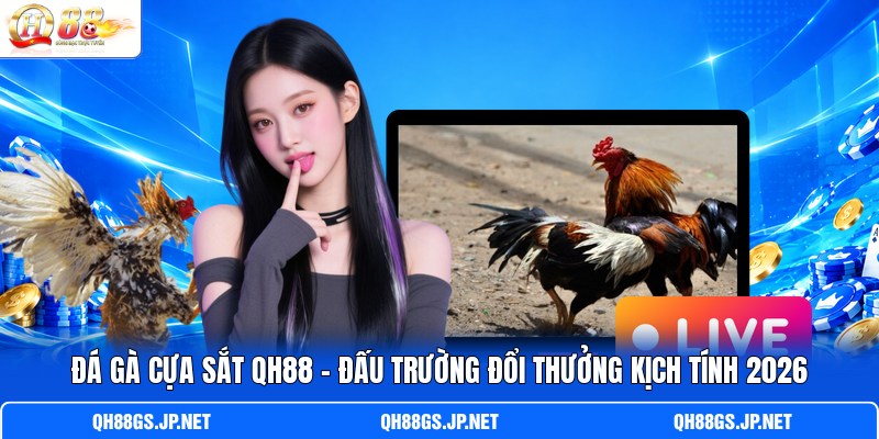 Đá Gà Cựa Sắt QH88 - Đấu Trường Đổi Thưởng Kịch Tính 2026