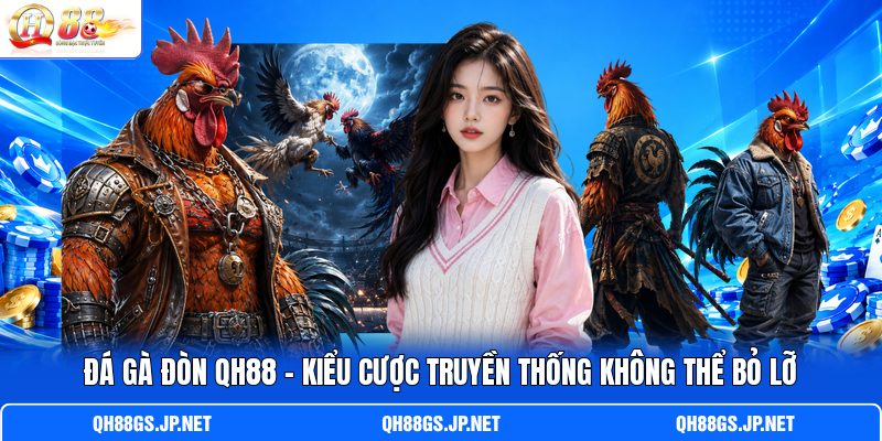 Đá Gà Đòn QH88 – Kiểu Cược Truyền Thống Không Thể Bỏ Lỡ