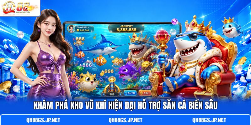 Khám phá kho vũ khí hiện đại hỗ trợ săn cá biển sâu